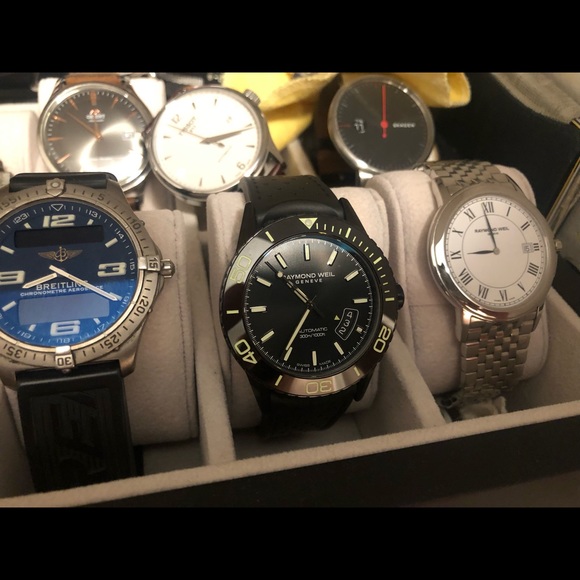 Seiko Movado Breitling Raymond Weil Citizen C.Ward - Picture 4 of 8